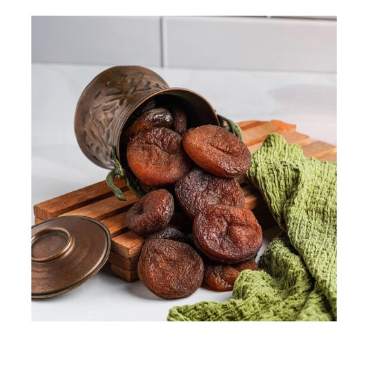 Natural Sun-Dried Apricots – Turkish Dried Fruit – No Sugar Added – Vegan, Gluten-Free Healthy Snack – All-Natural Treat