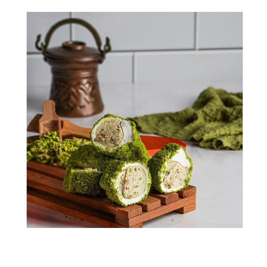 Deluxe Turkish Delight – Hazelnut Paste, Pistachio & Almond – Gourmet Gift Box – Rich Turkish Sweet – Handmade Treat