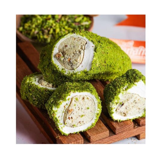 Deluxe Turkish Delight – Hazelnut Paste, Pistachio & Almond – Gourmet Gift Box – Rich Turkish Sweet – Handmade Treat