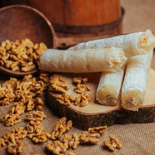 Authentic Walnut Churchkhela – Traditional Turkish Sweet Grape & Nut Candy