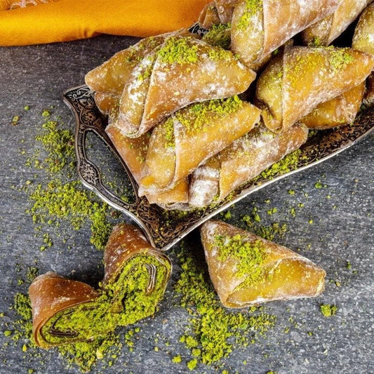 Pistachio Muska Dessert – Authentic Handmade Turkish Gourmet Sweet Gift