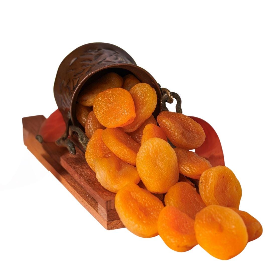 Premium Dried Yellow Apricots – Natural Turkish Apricot Snack, Healthy Gift, Soft & Sweet Dried Fruit from Malatya