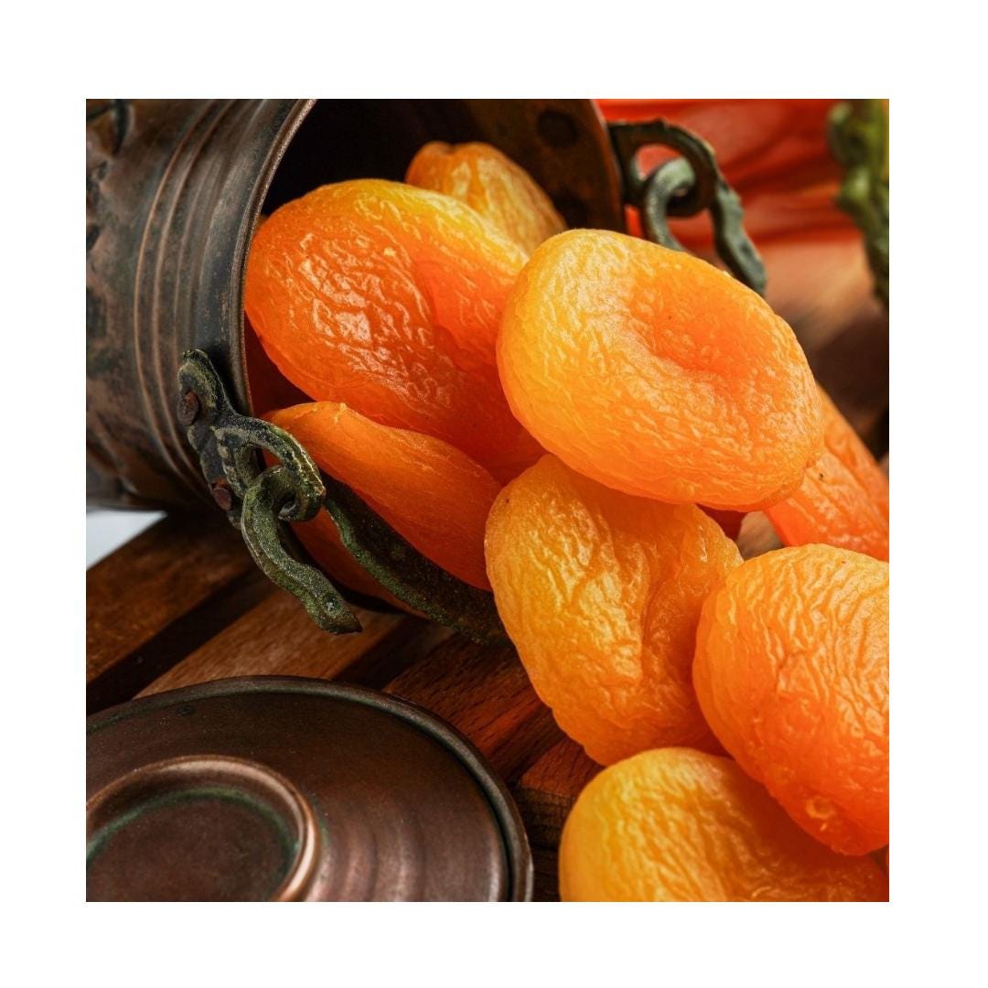 Premium Dried Yellow Apricots – Natural Turkish Apricot Snack, Healthy Gift, Soft & Sweet Dried Fruit from Malatya